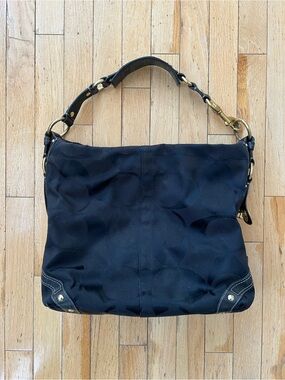 🖤 Vintage Y2K Coach Carly Signature Hobo Bag 🖤